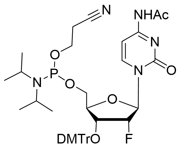 2'-F-dC(Ac)-CE-Reverse Phosphoramidite,2'-F-dC(Ac)-CE-Reverse Phosphoramidite