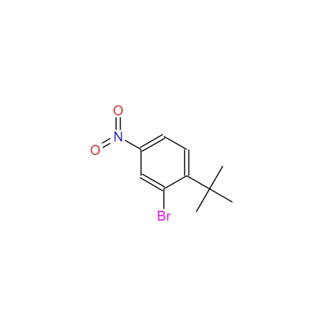 1-(叔丁基)-2-溴-4-硝基苯,2-Bromo-4-nitro-1-(tert-butyl)-benzene