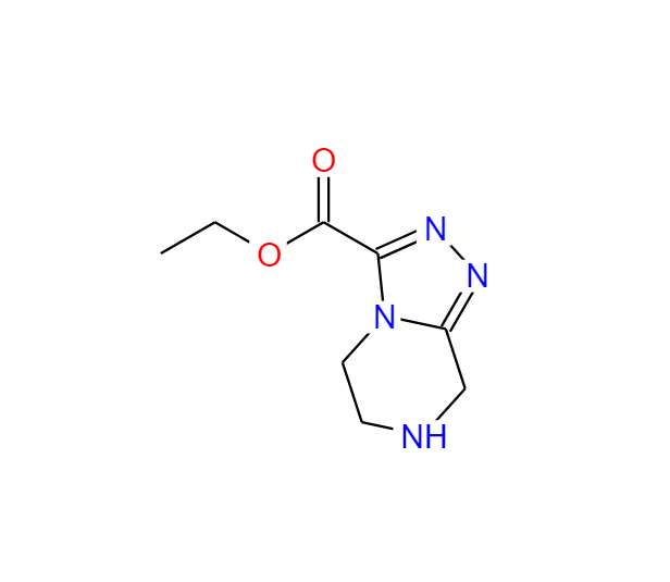 5,6,7,8-四氫-[1,2,4]噻唑[4,3-A]吡嗪-3-羧酸乙酯,ETHYL 5,6,7,8-TETRAHYDRO-[1,2,4]TRIAZOLO[4,3-A]PYRAZINE-3-CARBOXYLATE