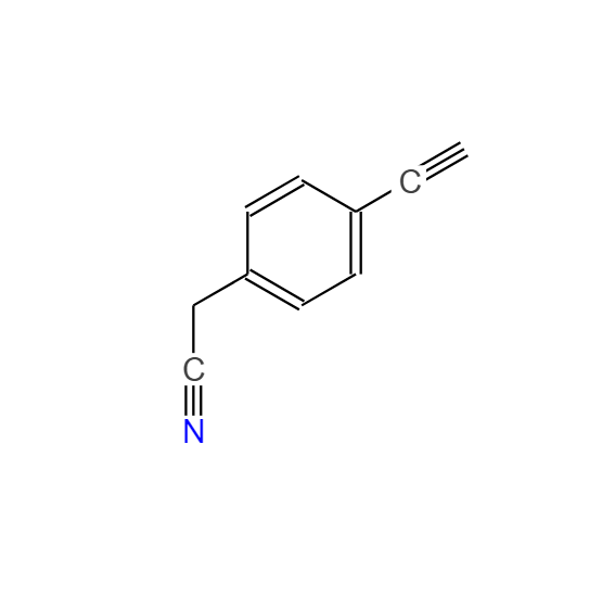 4-乙基苯乙腈,4-ETHYNYLPHENYLACETONITRILE 97