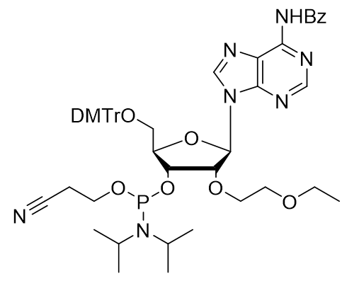 2'-O-EOE-rA(Bz) 亚磷酰胺单体,2'-O-EOE-rA(Bz) Phosphoramidite