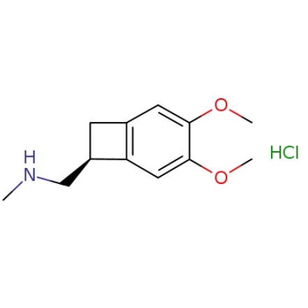 (1S)-4,5-二甲氧基-1-甲氨基甲基-苯并环丁烷盐酸盐;伊伐布雷定中间体,(1S)-4,5-Dimethoxy-1-[(methylamino)methyl]benzocyclobutane hydrochloride