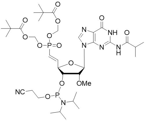 5'(E)-VP-2'-OMe-G(ibu) 亞磷酰胺單體,5'(E)-VP-2'-OMe-G(ibu) Phosphoramidite