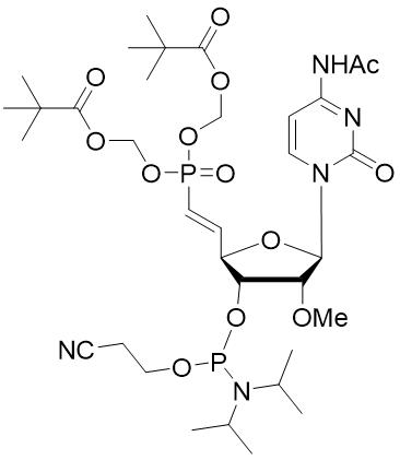 5'(E)-VP-2'-OMe-C(Ac) 亚磷酰胺单体,5'(E)-VP-2'-OMe-C(Ac) Phosphoramidite