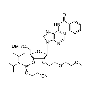 N6-Bz-DMT-2'-O-MOEOE-Ar-CE-Phosphoramidite