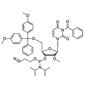 DMT-2'-O-Me-U(Bz)-CE-Phosphoramidite