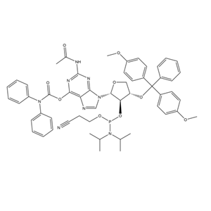 DMTr-TNA-G(06-CONPh2)(N2Ac)-amidite
