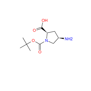 1-N-BOC-4(R)-氨基-吡咯烷-2(R)-羧酸