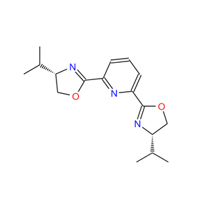 (S,S)-2,6-双(4-异丙基-2-恶唑啉-2-基)吡啶,(S,S)-2,6-BIS(4-ISOPROPYL-2-OXAZOLIN-2-YL)PYRIDINE