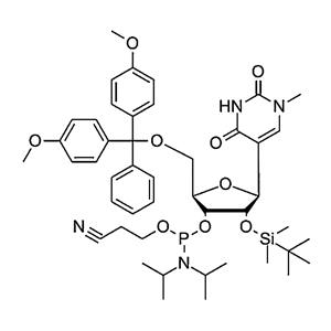 5'-O-DMT-2'-O-TBDMS-N1-Me-pU Phosphoramidite