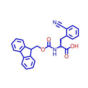(S)-2-((((9H-芴-9-基)甲氧基)羰基)氨基)-3-(2-氰基苯基)丙酸,(S)-2-((((9H-Fluoren-9-yl)methoxy)carbonyl)amino)-3-(2-cyanophenyl)propanoicacid