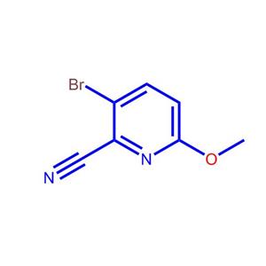 3-溴-6-甲氧基-2-氰基吡啶,3-Bromo-2-yyano-6-methoxypyridine
