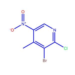 3-溴-2-氯-4-甲基-5-硝基吡啶,3-Bromo-2-chloro-4-methyl-5-nitropyridine