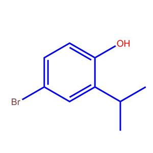 4-溴-2-异丙基苯酚,4-bromo-2-propan-2-ylphenol