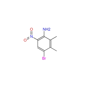4-溴-2,3-二甲基-6-硝基苯胺,4-Bromo-2,3-dimethyl-6-nitroaniline