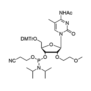 5-Me-DMT-2'-O-MOE-C(Ac)-CE-Phosphoramidite