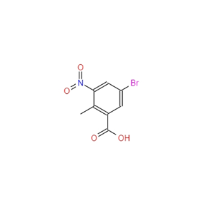 2-甲基-3-硝基-5-溴苯甲酸,5-Bromo-2-methyl-3-nitrobenzoic Acid