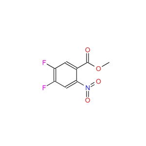 3,4-二氟-6-硝基苯甲酸甲酯,Methyl 3,4-difluoro-6-nitro benzoate