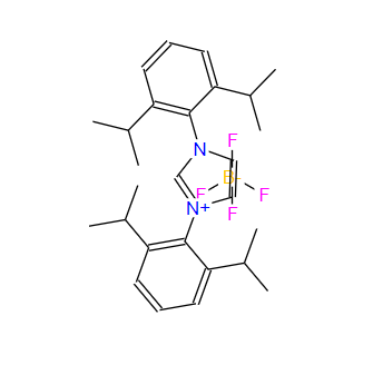 1,3-双(2,6-二异丙基苯基)咪唑四氟硼酸盐,1,3-BIS-(2,6-DIISOPROPYLPHENYL)-IMIDAZOLIUM TETRAFLUOROBORATE