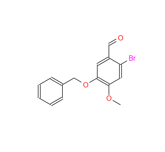 2-溴-4-甲氧基-5-苄氧基苯甲醛,2-Bromo-4-methoxy-5-(benzyloxy)benzaldehyde