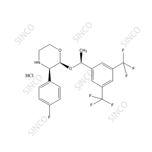 阿瑞匹坦雜質(zhì)1鹽酸鹽,Aprepitant Impurity 1 HCl