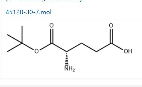 1-叔丁基 L-谷氨酸,L-Glutamic acid α-tert·butyl ester