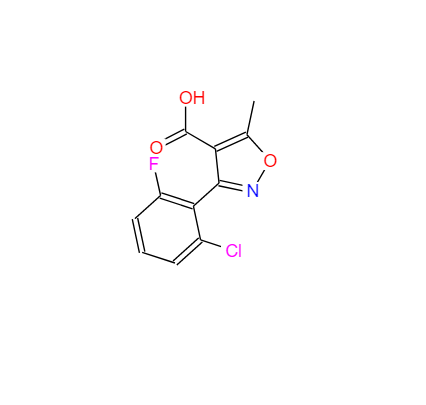 3-(2-氯-6-氟苯基)-5-甲基異惡唑-4-羧酸,3-(2-Chloro-6-fluorophenyl)-5-methylisoxazole-4-carboxylic acid