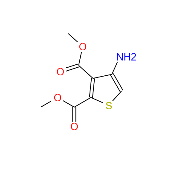 4-氨基噻吩-2,3-二甲酸二甲酯,Dimethyl 4-aminothiophene-2,3-dicarboxylate