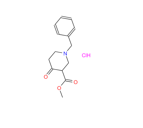 1-苄基-3-甲氧羰基-4-哌啶酮盐酸盐,Methyl 1-benzyl-4-oxo-3-piperidine-carboxylate hydrochloride