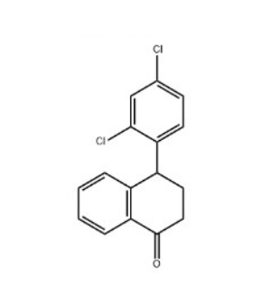 4-（2,4-二氯苯基）-3,4-二氢-2H-萘-1-酮,4-(2,4-dichlorophenyl)-3,4-dihydro-2H-naphthalen-1-one