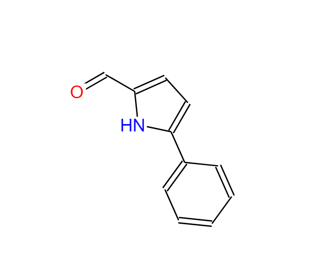 5-苯基-1H-吡咯-2-甲醛,5-PHENYLPYRROLE-2-CARBOXALDEHYDE