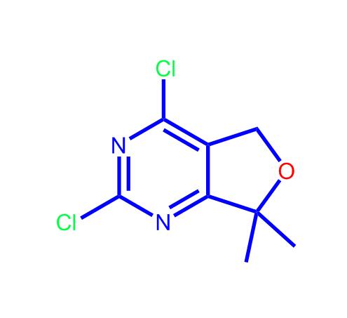 2,4-二氯-7,7-二甲基-5,7-二氢呋喃[3,4-D]嘧啶,2,4-Dichloro-7,7-diMethyl-5,7-dihydrofuro[3,4-d]pyriMidine