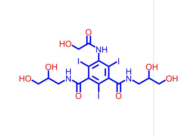 N’N'-二(2,3-二羟基丙基)-5-[(羟基乙酰基)氨基]-2,4,6-三碘-1,3-苯二甲酰胺,N,N'-Bis(2,3-dihydroxypropyl)-5-[(hydroxyacetyl)amino]-2,4,6-triiodo-1,3-benzenedicarboxamide