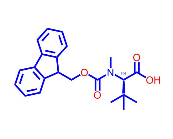 (S)-2-((((9H-芴-9-基)甲氧基)羰基)(甲基)氨基)-3,3-二甲基丁酸,(S)-2-((((9H-Fluoren-9-yl)methoxy)carbonyl)(methyl)amino)-3,3-dimethylbutanoic acid