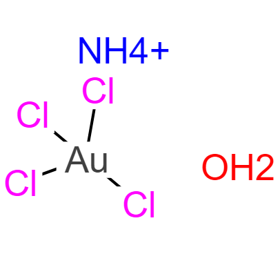 四氯金酸铵,Ammonium tetrachloroaurate
