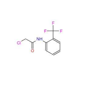 N1-[2-(三氟甲基)苯基]-2-氯乙胺,N-(CHLOROACETYL)-2-(TRIFLUOROMETHYL)ANILINE