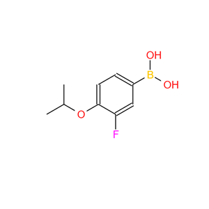 3-氟-4-异丙氧基苯基硼酸,3-FLUORO-4-ISOPROPOXYPHENYLBORONIC ACID