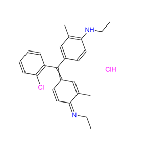 4-[(2-氯苯基)[4-(乙基亚氨)-3-甲基-2,5-环己二烯-1-亚基]甲基]-N-乙基-2-甲基苯胺盐酸盐,SETOCYANINE