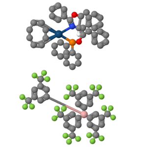 1,5-环辛二烯{[二苄基((4R,5R)-5-甲基-2-苯基-4,5-二氢-4-噁唑基)甲基]二苯基膦氧基ΚN:ΚP}铱(Ⅰ)四(3,5-二-三氟甲基苯基)硼酸盐,((4R,5R)-(+)-O-[1-Benzyl-1-(5-methyl-2-phenyl-4,5-dihydrooxazol-4-yl)-2-phenylethyl](dicyclohexylphosphinite)(1,5-COD)iridium(I)tetrakis(3,5-bis(trifluoromethyl)phenylborate,min.97%