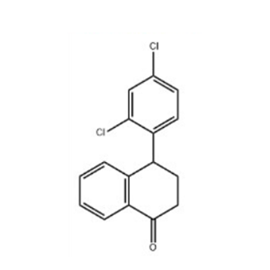 4-（2,4-二氯苯基）-3,4-二氢-2H-萘-1-酮,4-(2,4-dichlorophenyl)-3,4-dihydro-2H-naphthalen-1-one