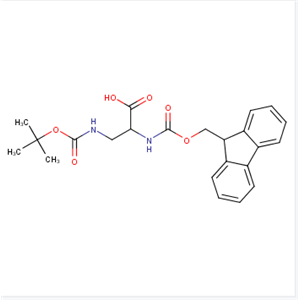 N2-芴甲氧羰基-N3-叔丁氧羰基-D-2,3-二氨基丙酸,FMOC-D-DAP(BOC)-OH