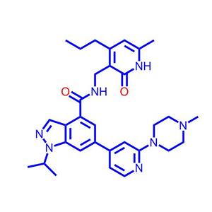 1-(1-Methylethyl)-N-[(6-methyl-2-oxo-4-propyl-1,2-dihydro-3-pyridinyl)methyl]-6-[2-(4-methyl-1-piper