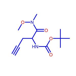 1-(甲氧基(甲基)氨基)-1-氧代-4-戊炔-2-氨基甲酸叔丁酯1172623-95-8