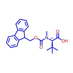 (S)-2-((((9H-芴-9-基)甲氧基)羰基)(甲基)氨基)-3,3-二甲基丁酸,(S)-2-((((9H-Fluoren-9-yl)methoxy)carbonyl)(methyl)amino)-3,3-dimethylbutanoic acid