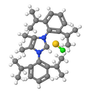 氯{1,3-双[2,6-双(1-甲基乙基)苯基] -1,3-二氢-4,5-二甲基-2H-咪唑-2-亚基}金(I),Chloro{1,3-bis[2,6-bis(1-methylethyl)phenyl]-1,3-dihydro-4,5-dimethyl-2H-imidazol-2-ylidene}gold(I)