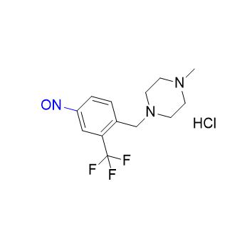 泊那替尼杂质02,1-methyl-4-(4-nitroso-2-(trifluoromethyl)benzyl)piperazine hydrochloride