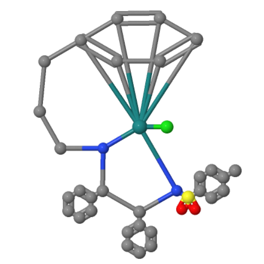 [N-[(1R,2R)-1,2-二苯基-2-[[3-(ETA6-苯基)丙基]氨基]乙基]-4-甲基苯磺酰胺]氯化釕,{N-[3-(n6-phenyl)propyl]-[(1R-2R)-1,2-diphenyl-1-4-MethylbenzenesulfonylaMidato(kN')-ethyl-2-aMino-(kN)]}rutheniuM(II)  (R,R)-Teth-TsDpen RuCl WILLS CATALYST