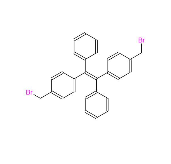 1,2-二苯基-1,2-二(4-苄溴基苯基)乙烯,1,2-Bis[4-(bromomethyl)phenyl]-1,2-diphenylethene