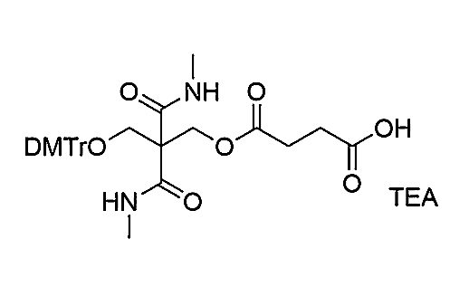 3-O-DMT-2, 2-(dicarboxymethylamido)propyl-1-O-succinate, TEA salt,3-O-DMT-2, 2-(dicarboxymethylamido)propyl-1-O-succinate, TEA salt