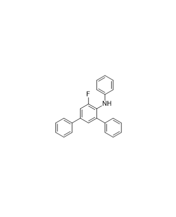 [1,1':3',1''-三联苯]-4'-胺, 5'-氟-N-苯基-,[1,1':3',1''-Terphenyl]-4'-aMine, 5'-fluoro-N-phenyl-